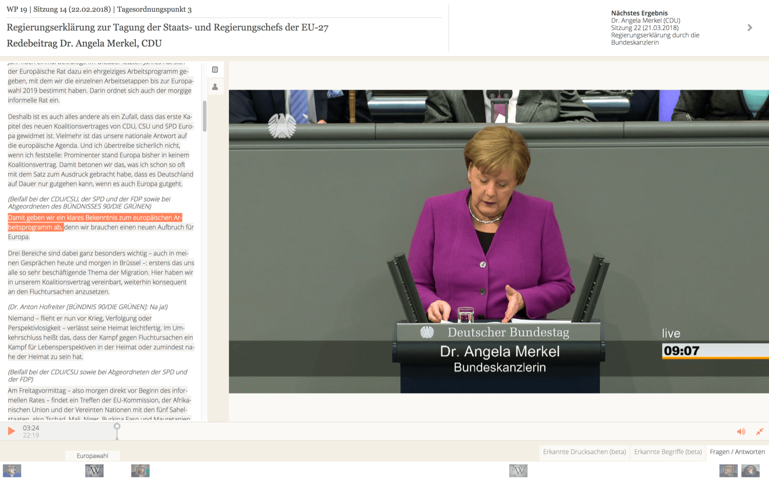 demokratie.io: abgeordnetenwatch goes Video